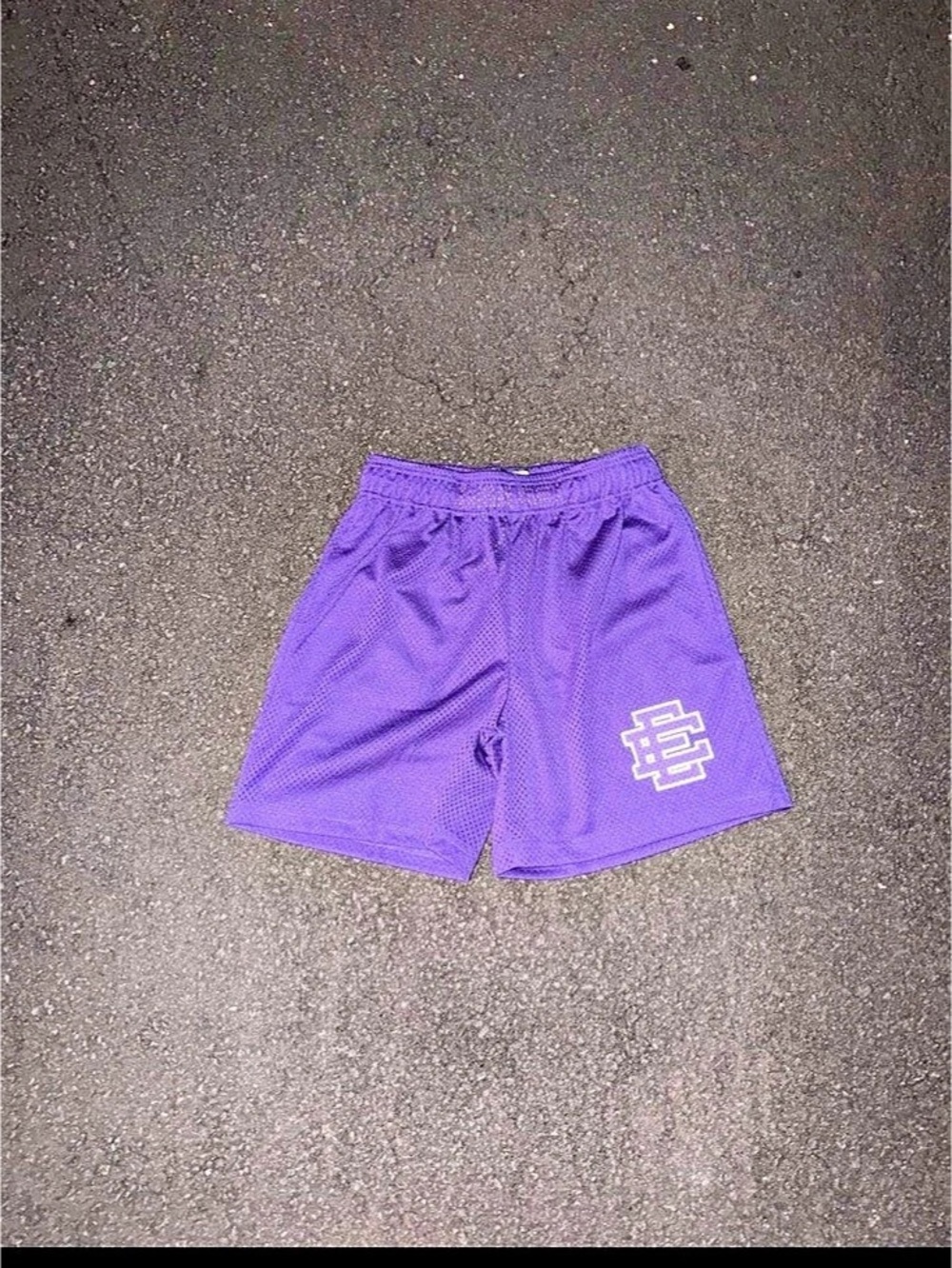 Eric Emanuel EE Basic Short Purple Athletic Shorts